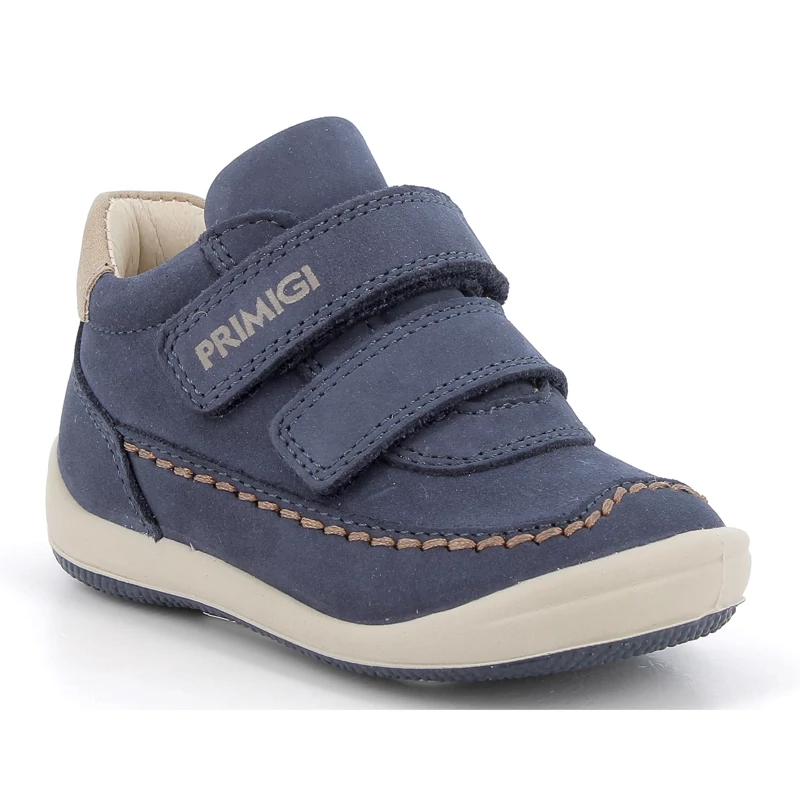 Primigi, sötétkék-barna cipő fiúknak