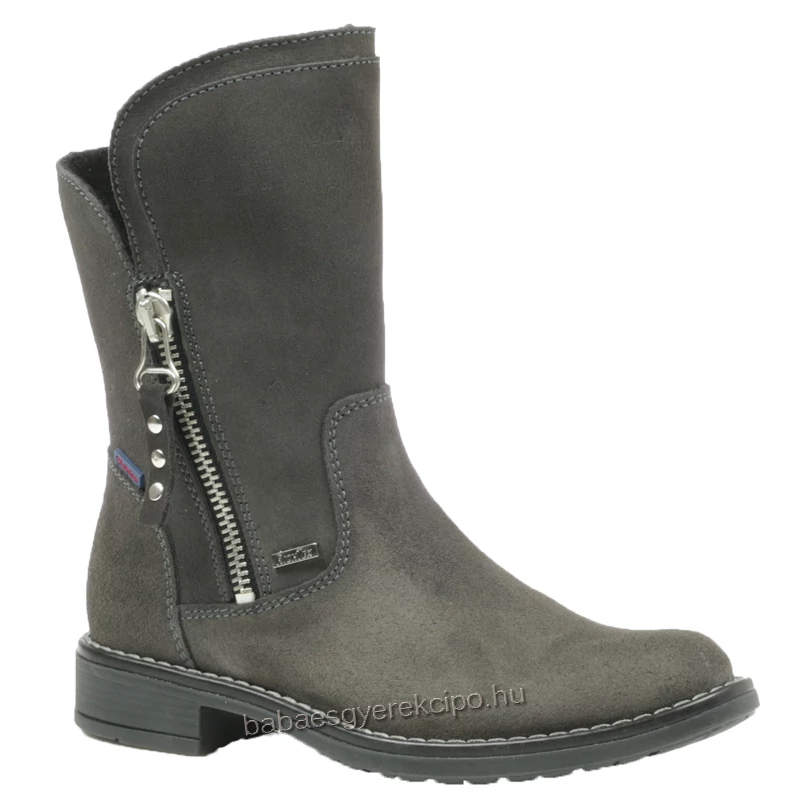 Richter, szürke, vízálló, bélelt, téli csizma nagylányoknak