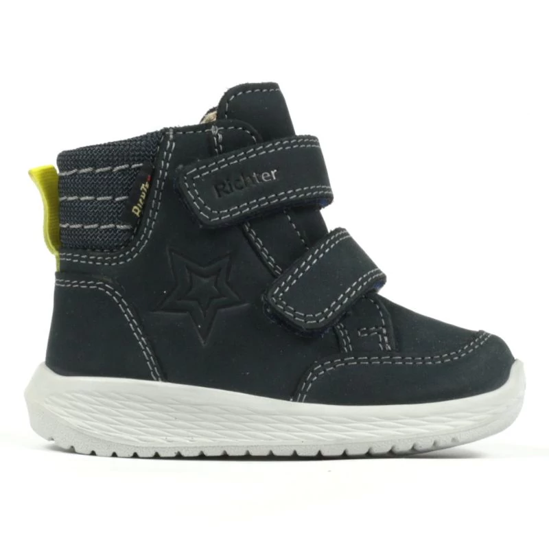 Sötétkék, Richter, vízálló téli cipő fiúknak
