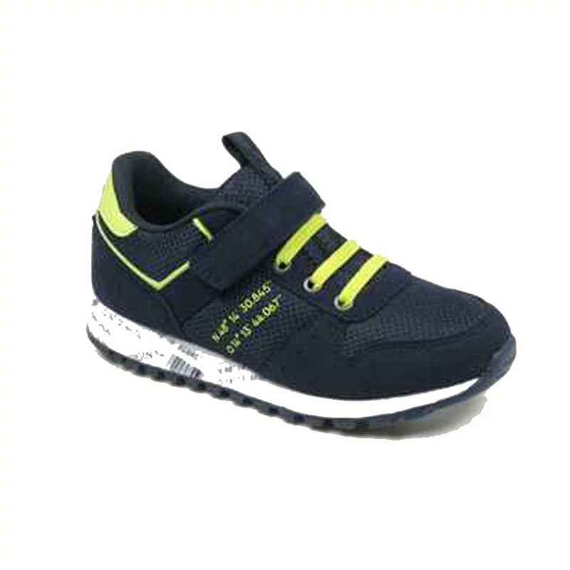 Richter, kék és neon sárga színű,  gyerek sport cipő fiúknak.