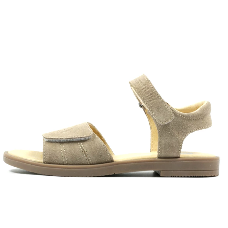 Richter, barna színű, virág mintás gyerek szandál lányoknak