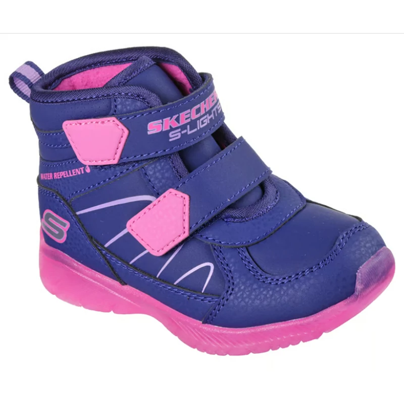 Skechers,vízlepergető lány villogó hótaposó