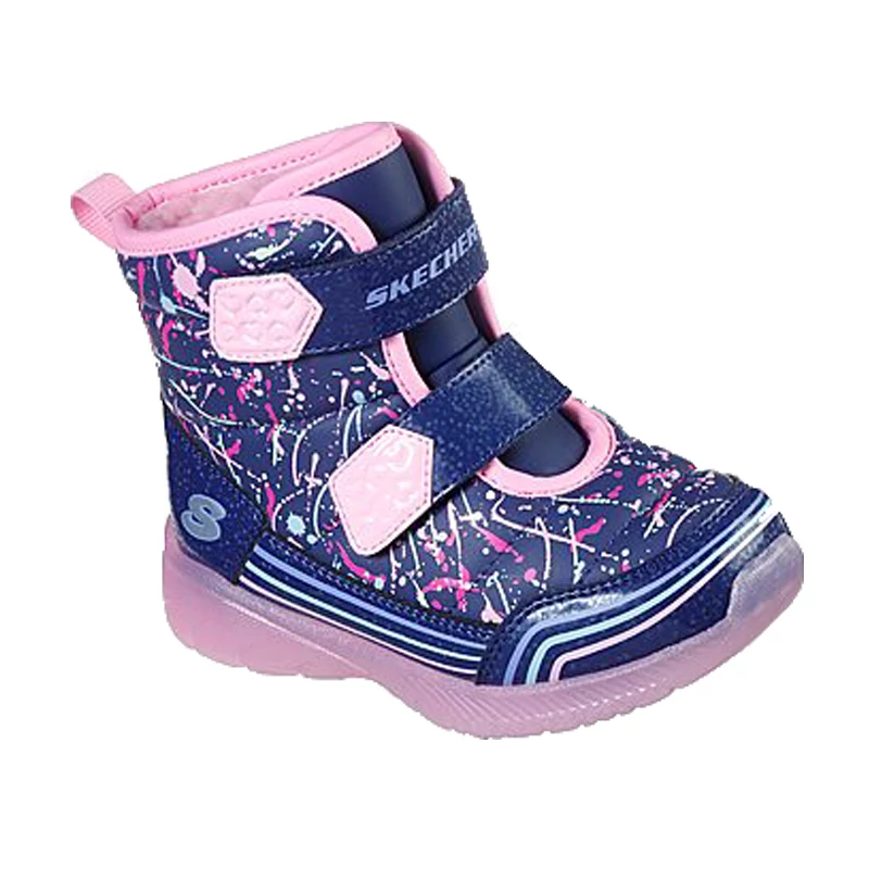 Skechers,villogó, vízálló lány bakancs