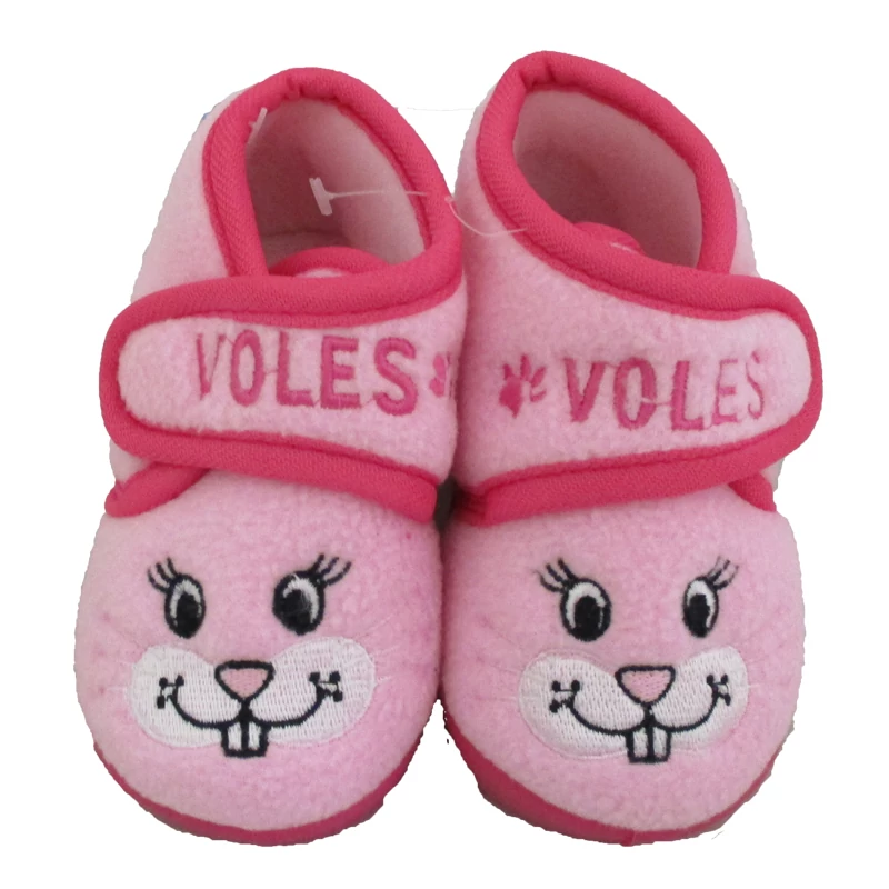 Super Cool világos rózsaszín színű, nyuszis mamusz lányoknak.