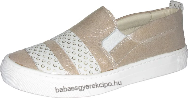 Szamos, bézs színű,  gyerekcipő lányoknak.