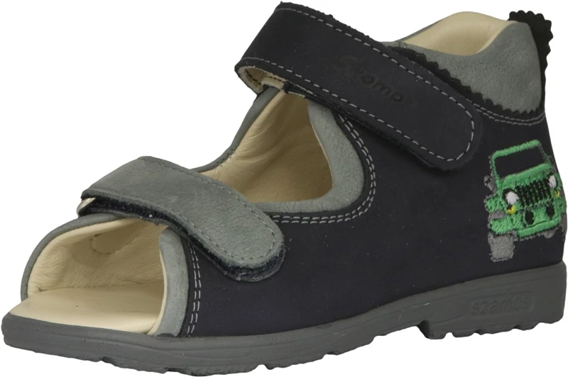 Szamos, supinált, autós fiú szandál