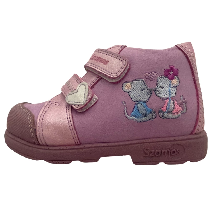 Supinált, egérkés Szamos cipő kislányoknak