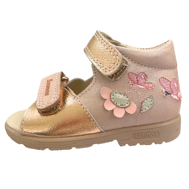 Szamos, pillangós supinált lány szandál