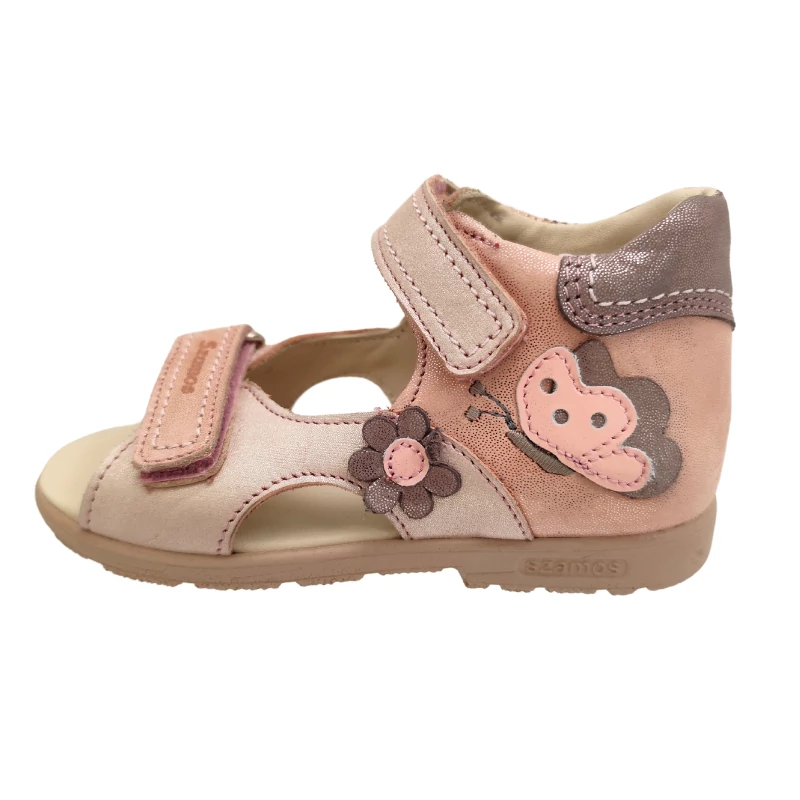 Szamos, pillangós supinált lány szandál