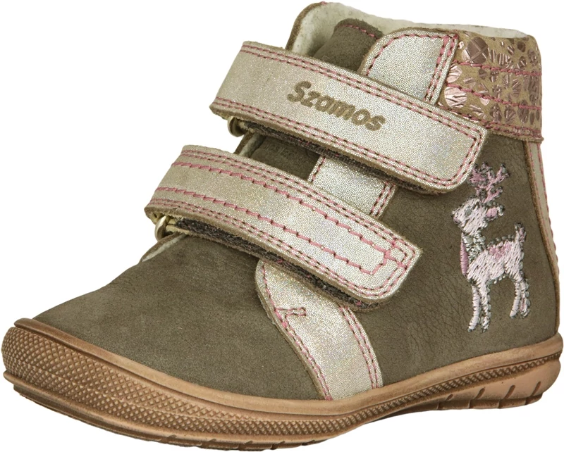 Rénszarvasos, első lépés szamos téli lány cipő