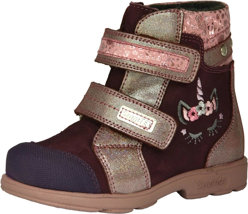 Unikornisos, vízálló, szamos supinált lány bakancs