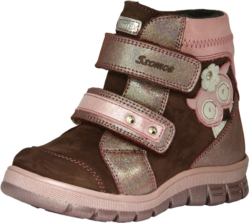 Baglyos, vízálló szamos lány bakancs