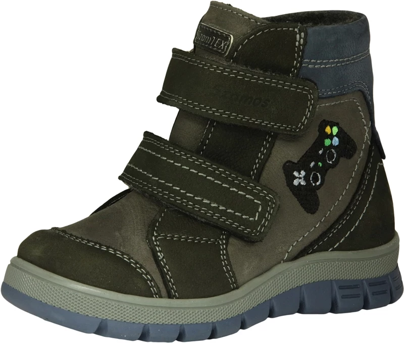 Kontrolleres, vízálló, szamos fiú bakancs