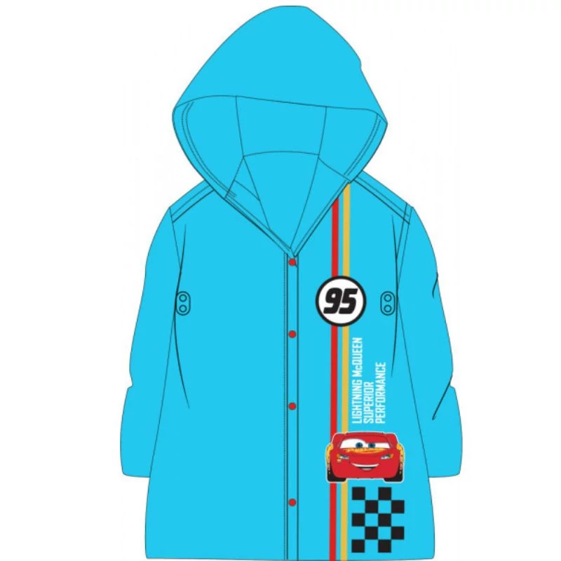 Disney Verdák mintás esőkabát fiúknak