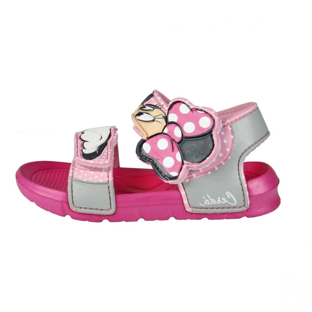 Minnie egér mintás, strand szandál