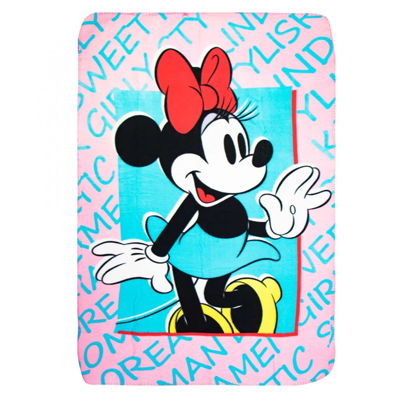 Disney, Minnie egér mintás, polár takaró