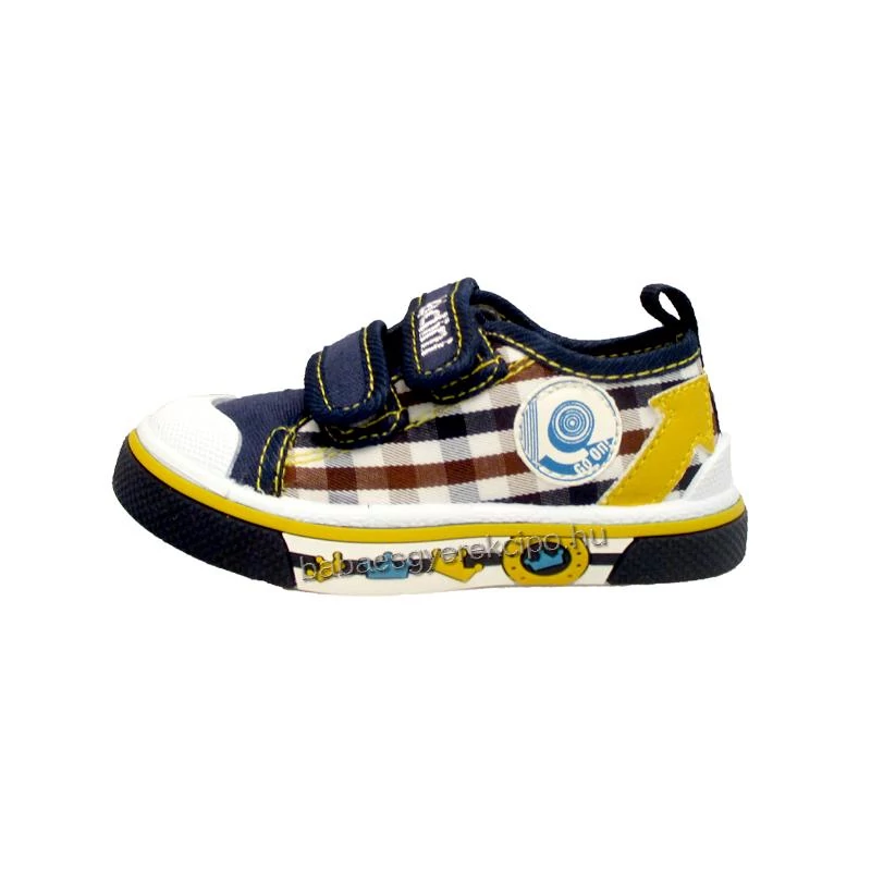 Padini kék-kockás vászoncipő fiúknak - 20