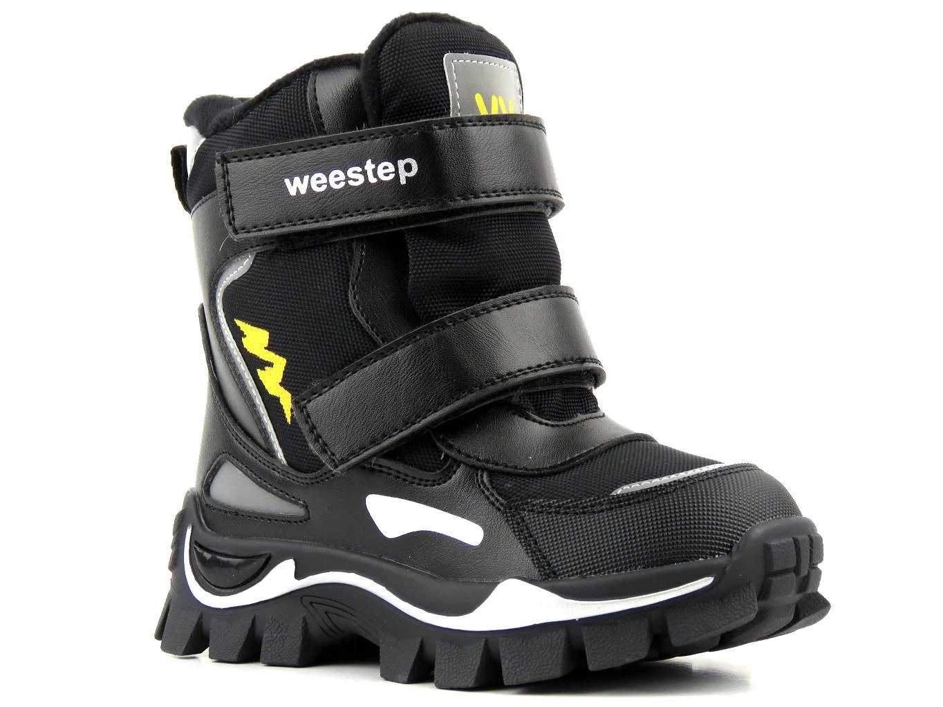 Weestep, fekete színű, vízálló,  gyerek hótaposó fiúknak.