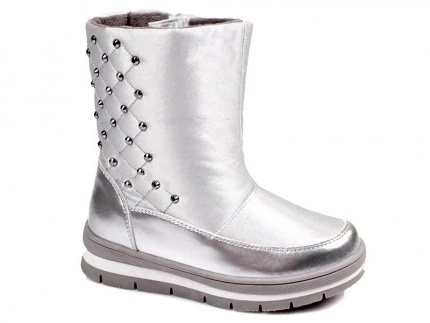 Weestep, ezüst színű, vízálló,  gyerek hótaposó lányoknak.